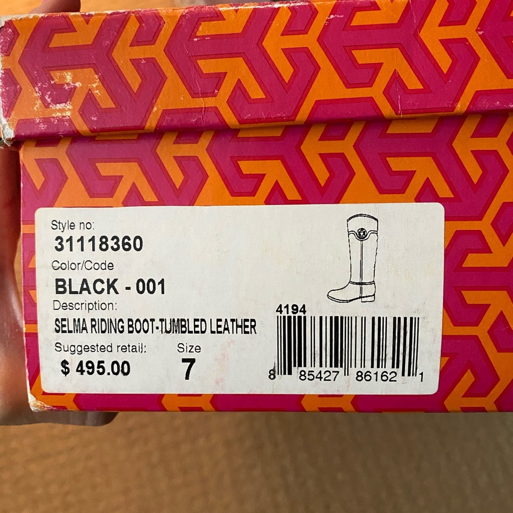 Tory Burch Perfect Condition Selma Riding Boot - Picture 11 of 12